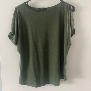 Colette cold shoulder t-shirt
